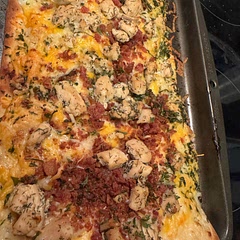 Ended up going with chicken bacon ranch for toppings