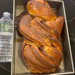 I clearly did something wrong. But it taste amazing and the texture is just right. Will probably need a whole week to finish…. I’ll probably do it again in the future. Not sure how it got so big though, I measured the yeast with precision.