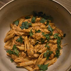 Didn't have shredded mozzarella but it turned out awesome! 