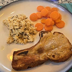 Easy substitute for pork shake & bake.  Not identical but tasty.