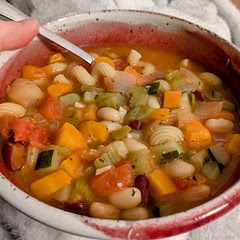 Easy and comforting. 