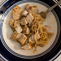 Really good, had to makeshift a bit with ingredients on hand. Added some pork chops with and it went together perfectly. 