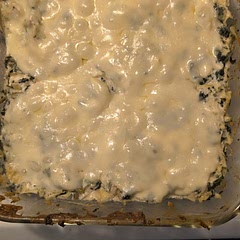 I added provolone cheese on top