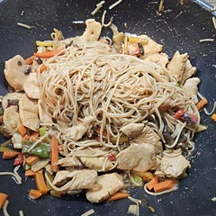 Very tasty. Needed a bit more salt and added a good dash of white pepper. Replace chicken stock with Asian stock. Served with chili crisp. 