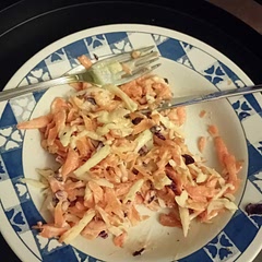 Brilliant! I tweaked it to my taste: tiny amount of cabbage 😋. The creamed horseradish sauce is a discovery! 