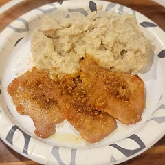 Was very good. Didn't have the rice vinegar, so I used apple cider vinegar and it tasted like pork chops with apple sauce. Would make it again.
