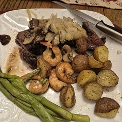 Was making some steak and did these shrimp to go with it.  Really enjoyed them.  Will definitely make them again.  Very simple.