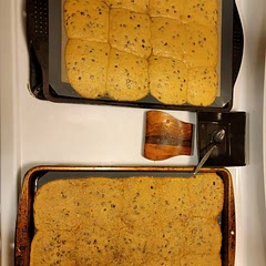 I didn't follow directions. 2g extra of butter and used peanut butter instead of almond butter. Still delicious, and a great way to use aquafaba.