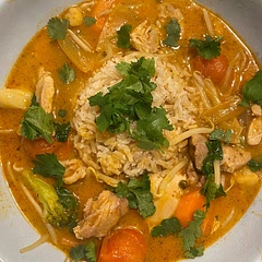 Really good!! I served with brown rice and it went very well together. I did substitute the mushrooms for bean sprouts but that was just my preference.