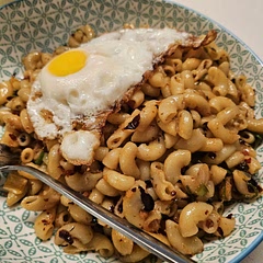 Used pasta instead, so delicious. Didn't have exact ingredients but added some spices of my own, loved it! Will try to get the pasta next time 
