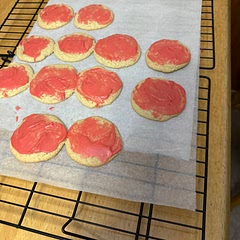 Too salty. If I make them again, I will omit the salt.