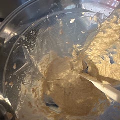 I would add a bit more almond milk or a more water from the cottage cheese. Mine was too thick.