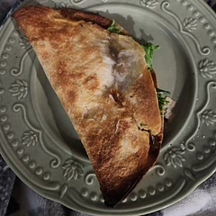 I used flour tortillas so it got a little crunchier than I was hoping but the flavor is delicious. Will definitely be making again. 