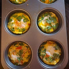 You can add whatever veggies you want. I added a little milk too