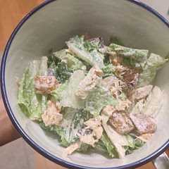 I made the dressing with sour cream mostly and a touch of mayo. I didn't add milk to it. It was really good. 