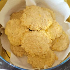 These are nice and lemony. Next time I make them I will add a little extra oats ax it was more chocolate than cookie. Yummy anyways 😋 