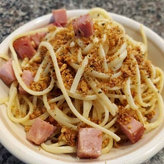 Skipped the fennel, added ham + more cream/less pasta water.
