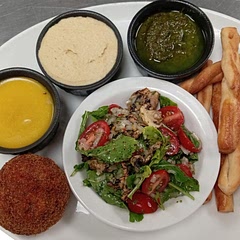 The Best plater.... It takes a lot of ingredients and time to prepare and to make it but love everything on it 