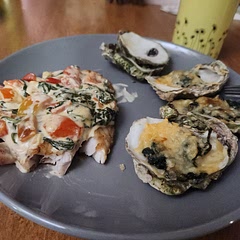 Not the best or prettiest picture but we made this with fresh fish we caught (trout and flounder) and it was amazing. Will be making it again!