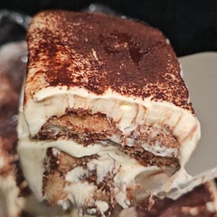 This tiramisu was fantastic! I halved the sugar as I don't like my desserts too sweet, and it was absolutely perfect. I will definitely be making it again