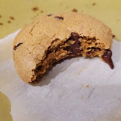 Used sunflower seed butter. Put in fridge overnight. Great texture and nice bite sized cookies splitting into 20 total. 7 minutes at 350 on tovala. Froze the rest as dough.  cook for 10 minutes from frozen