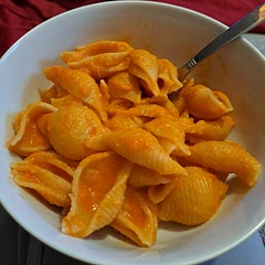 This recipe was delicious and super easy to make.  I would add a bit more cheese to the sauce next time I make it and definitely shred a little extra to sprinkle on top.