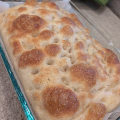 Recipe was super easy to follow. Even using regular flour it turned out great with the suggestion of lowering the water content. I will definitely make it again but use bread flour and add some more delicious toppings ☺️