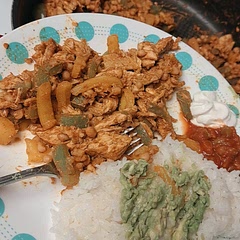 Really easy meal to make! The salsa made it taste even better