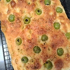 My favorite recipe, I make it all the time. Delicious focaccia, everyone raves about it! 