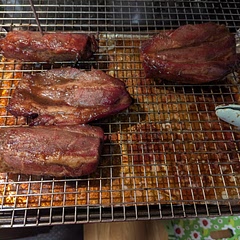 So delicious! 
I broiled it for a little to get more crispy edges
