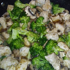 Substituted soy sauce with coconut aminos and added 2Tbs butter to the sauce. I deleted cornstarch & honey to avoid sugar. The sauce is not as thick but still very tasty.