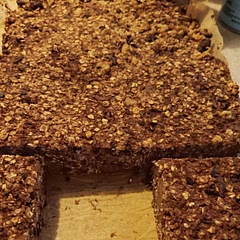 I added walnuts, cacao powder, cacao bits and doubled the water. Definitely lacking flavor. Chewy with a dry, cardboard, like flavor. Maybe I am expecting to much from an oat recipe. 