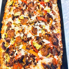 I’ve been so nervous to try your recipe because it looked so good and just thought I wouldn’t do it justice but i was so thrilled with everything! I’ve been bitten by the focaccia pizza bug. Thank you!