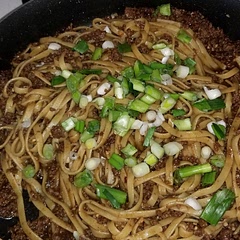 I did double the beef broth and maybe added too much hoisin sauce. Also used fettuccini instead of linguini. Would add more noodles next time because I love pasta