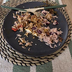 I wouldn't add any salt and pepper if adding all purpose seasoning. Little overpowering. Amazing dish. Easy instructions. The video shows how to make proper rice as well. Reccomended.