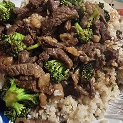 We made brown rice with it! 