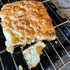 Good recipe but I used a lot more water than recommended and it gave me an amazing dough. Maybe because I live in the southern hemisphere? But yummy and will be making again.