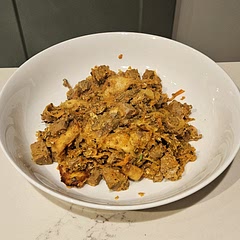 A great way to use up leftovers. Full of flavour. Add an extra chilli for more spice. 