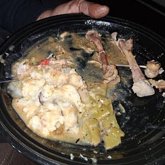 I made this  recipe as it states except for the lemon juice  hubby said it's a 9 out of 10 !! But I added mushrooms to gravy hubby said would be 10 out of 10 if I would have had the lemon juice will definitely try again 