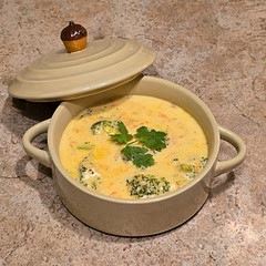 go easy on the cheese, maybe half a cup, also make sure it's not sharp cheddar, also maybe add more half and half