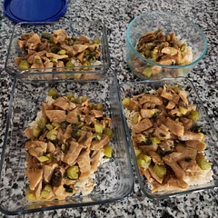 Deliciously salty, and flavorful. It's a good nut-free, alcohol-free, and vegan option for cashew chicken.