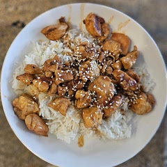 Was okay, I don't think 2-3 minutes cooking in the sauce is enough for the chicken to absorb the flavor. Will try again by marinating in the sauce overnight