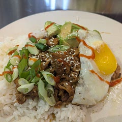 Really easy and still tasty. The teriyaki sauce was thin but it worked with the rice still!