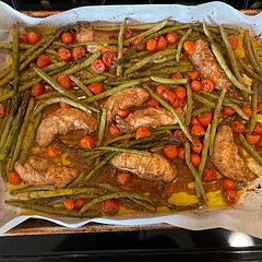 Added some asparagus too!