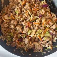 Used ground chicken and fell in love with this recipe