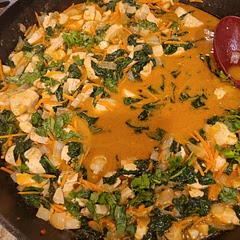 Easy and quick, but a little bland. I'd up all the spices and curry paste next time. 
