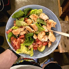 Definitely season your chicken!
(Lemon, rigani, pepper)