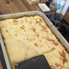 Easy and simple and tasty. Will definitely make again. Although I did end up grilling for the last few mins to get the browning on top as it was taking a bit too long in the oven and all the ingredients were already cooked. 