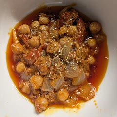 I switched out for balsamic vinegar! Turn out good for my first tapas.