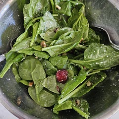 Added, lemon zest, and dried cranberries as well. So delicious. 